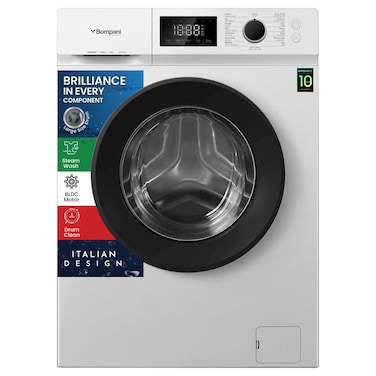 Bompani Front Loading Washing Machine BO3013I White 10kg