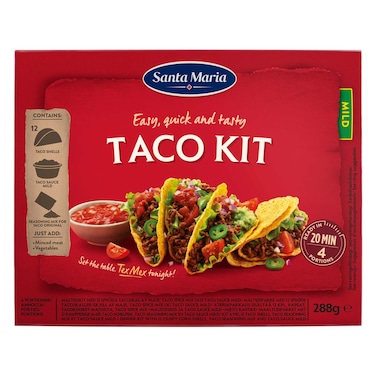 Santa Maria Taco Kit 288g