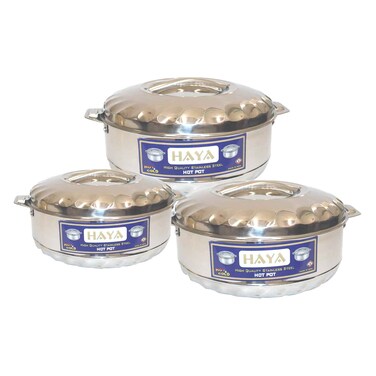 Haya Stainless Steel Hot Pot Set 3 PCS