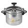 Home Maker Aluminium Pressure Cooker Silver 8L