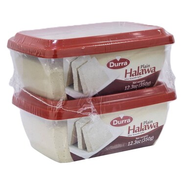 الدرة حلاوة سادة 350 غرام حزمة من 2