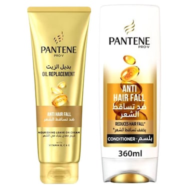 Pantene Pro-V Anti-Hair Fall Conditioner 360ml + Pantene Pro-V Anti-Hair Fall Oil Replacement 275ml