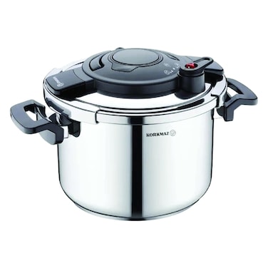 Korkmaz Alessa Pressure Cooker Silver 10L