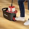 Vileda Turbo Easy Wring and Clean Mop and Bucket Set with Pedal