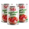 زهرة الصفا طماطم كاملة مقشرة في عصير الطماطم 400 غرام حزمة من 3