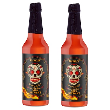 Buno Habanero Very Hot Sauce 98ml Pack of 2