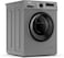 Krome 8 kg Front Load Washing Machine,BLDC Inverter Motor,1400 RPM,15 Programs,Fully Automatic with Lunar Dial,5 Star Energy Rating,LED Display,Multiple Temperature,Titanium, KR-WFL80SSI-CLR01