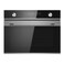 Master Kitchen 50L Built-In Combi Oven with Microwave Function, 13 Cooking Functions, Grill, Convection, Pyrolytic Cleaning, Black Glass &ndash; MKO1307-EDMXSBK-CLR01.