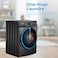Midea 10/7 kg Washer Dryer, 1400 RPM, BLDC Inverter, 16 Programs, Steam Care, Wi-Fi, Auto Clean, Lunar Dial, Titanium &amp;ndash; MF200D100WBTGCC-CLR01.