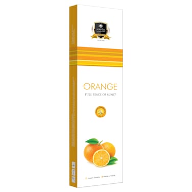 Alaukik Solitaire Collection Incense Sticks Orange