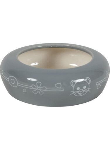 ZOLUX CERAMIC BOWL 100ML - GREY