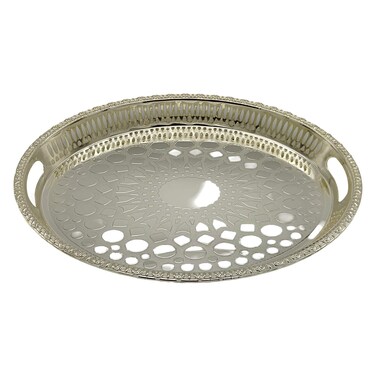 ويندسيرا صينية  دائرية صغيرة فضية