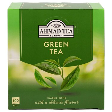 Ahmad Tea Green Tea Bags, 100 Tea Bags