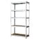 5-Layers Powder Coated Metal Shelf