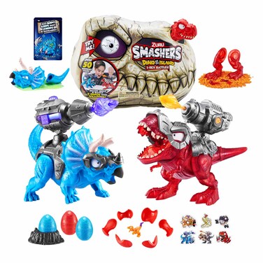Zuru Smashers Dino Island T-Rex Battle Large