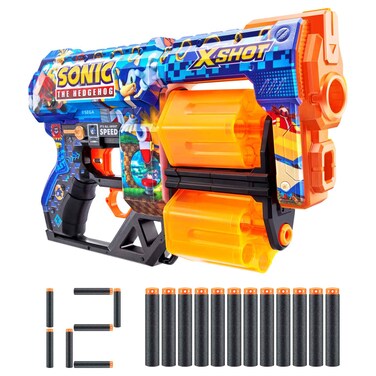 زورو إكس شوت دريد سونيك بلاستر  لعبة مسدس 12 سهم