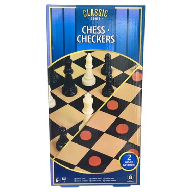 Ambassador Classic Games Chess Checkers