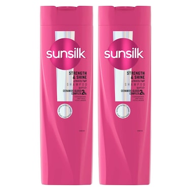 Sunsilk Strength &amp; Shine Shampoo 400ml Pack of 2