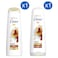 Dove Argan Oil Moisture Shampoo and Argan Oil Moisture Conditioner 400ml+350ml
