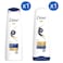 Dove Intensive Repair Shampoo and Intensive Repair Conditioner 400ml+350ml