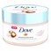 Dove Care By Nature Restoring Body Wash with Coconut Oil and Almond Milk with Exfoliating Body Scrub Crushed Macadamia and Rice Milk Scent and Powder Soft Moisturising Cream Anti-Perspirant Deodorant Spray 250ml+298g+225ml