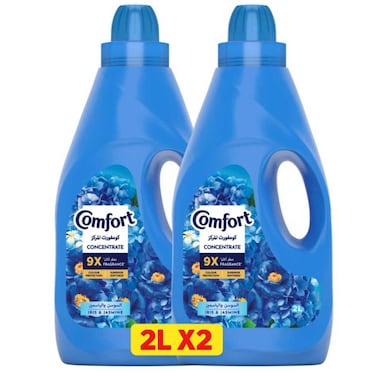 Comfort Ultimate Care Fabric Softener Iris and Jasmine 2L Pack of 2
