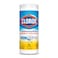 Clorox Disinfecting Wipes Crisp Lemon  35 Wet Wipes