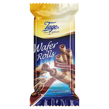 Tago Wafer Rolls with Cocoa Cream 150g