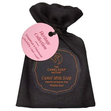 مجموعة صابون الجمل هيريتيدج كوليكشن صابون حليب الإبل والجريب فروت والباتشولي 95 غرام