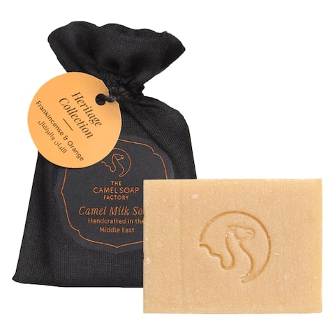 The Camel Soap Factory Heritage Collection Camel Milk Soap Frankincense and Orange 95g