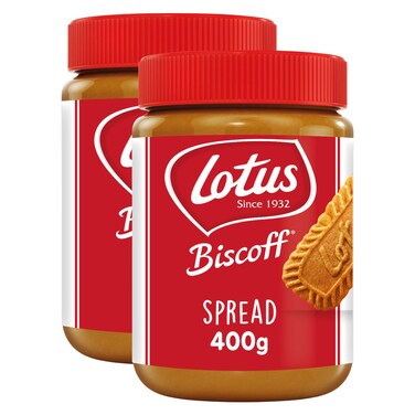 لوتس كريمة بسكوف الناعمة، 400 غرام، حزمة من 2