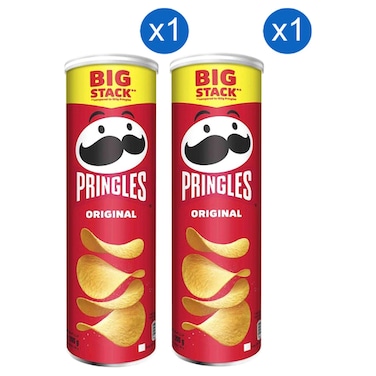 Pringles Potato Chips Original 200g Pack of 2