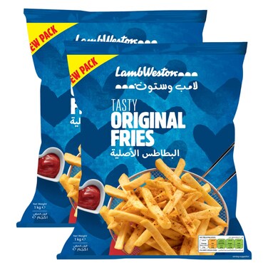 LambWeston Original Fries, 1kg Pack of 2