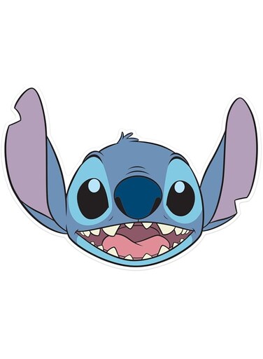 Star Cutouts SM455 Stitch Lilo and Stitch Cardboard Mask