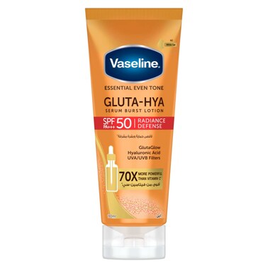 Vaseline Gluta-Hya  Serum Burst Lotion, Radiance Defense, 180ml