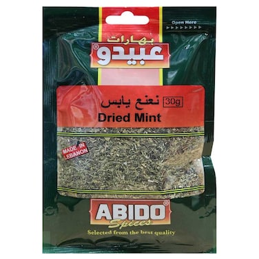 عبيدو نعناع مجفف ، 30 غرام
