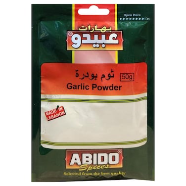 Abido Garlic Powder, 50g