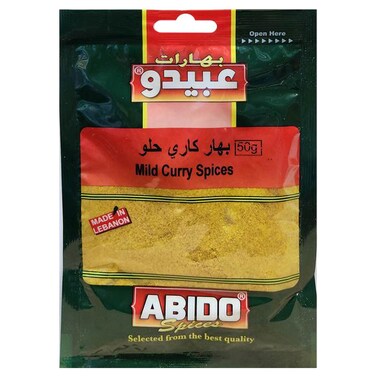 Abido Mild Curry 50g