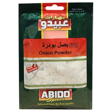Abido Onion Powder, 50g