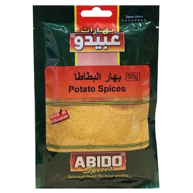 Abido Potato Spices, 50g