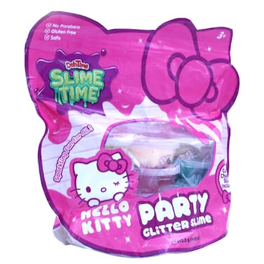 DohTime Hello Kitty Slime Time Party Glitter Slime Kit 413.3g