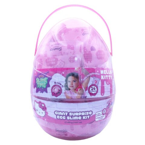 Buy DohTime Hello Kitty Slime Time Giant Surprise Egg Slime Kit