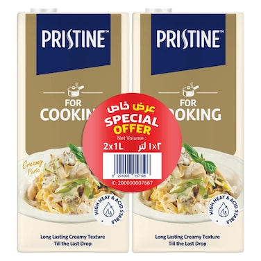بريستين كريمة طبخ 1 لتر حزمة من 2