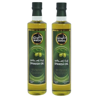 Teeba Spanish Olive Oil 500ml Pack of 2