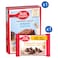Betty Crocker Chocolate Fudge Brownie Mix 561g + Betty Crocker Semi-Sweet Chocolate Chips 200g