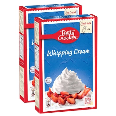 Betty Crocker Whipping Cream 140g Pack of 2