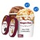 Haagen-Dazs Belgian Chocolate Ice Cream Tub and Salted Caramel Ice Cream Tub 460ml Pack of 2