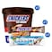 Snickers Peanut Caramel Ice Cream Tub and Bounty Coconut Filled Chocolate Wafer Rolls and Snickers Caramel Filled Chocolate Wafer Rolls 450ml+22.5g+24g