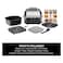 Ninja Foodi Smart 5-in-1 Grill and Air Fryer EG351ME, 1760 W, Grey and Silver, Smart Cook System