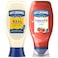 Hellmann's Real Mayonnaise, 410g + Hellmann's Tomato Ketchup, 500g